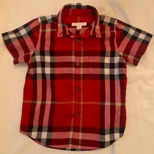 Burberry 4T boys shirt